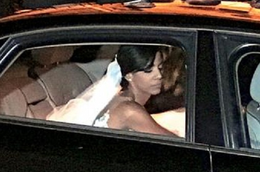Se casó anoche segunda hija del presidente Medina…