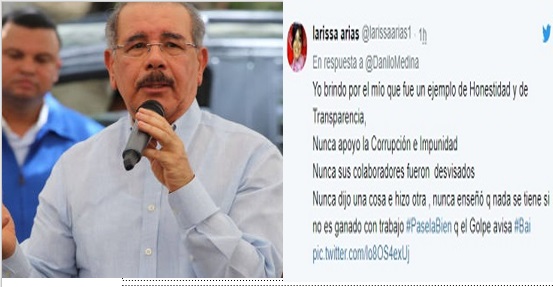 TUITS “se comen vivo” a Danilo en felicitación de los padres….