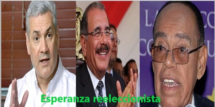 FUNCIONARIOS DE DANILO, esperanzados en reelección…