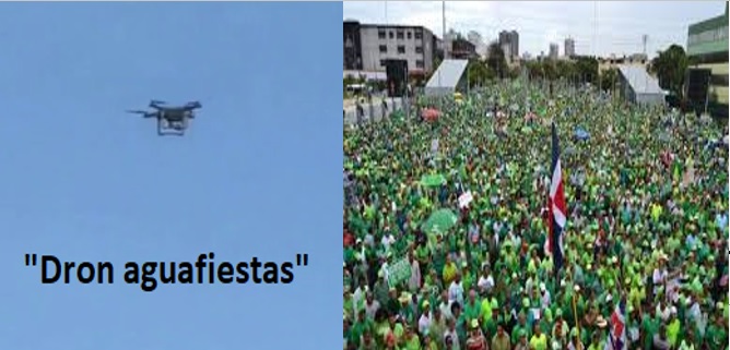 DRON “LES AGUA LA FIESTA” al gobierno y “bocinas pagadas” con Marcha del Millón…