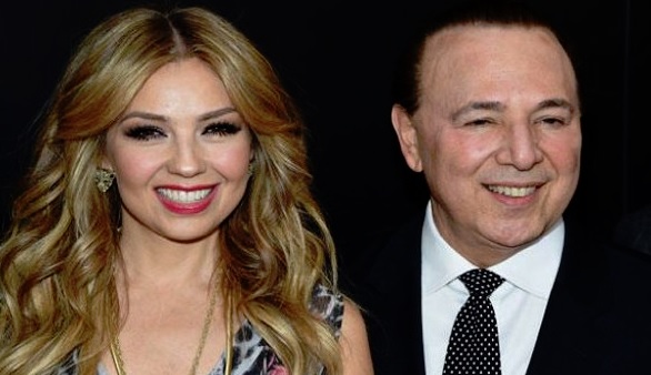 ¡Tommy Mottola sorprende en grande a Thalía en su cumpleaños número 47!