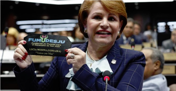 91% dice hermana de Danilo debe renunciar por “escándalo mochila”, en sondeo en YOUTUBE…