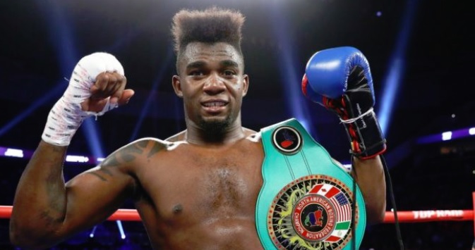 Dominicano Carlos Adames fulmina en dos rounds Josh Conley y gana título NABF
