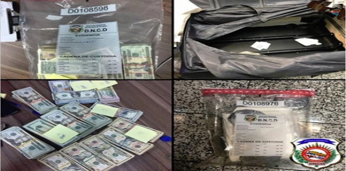 Ocupan droga y más de 49 mil dólares en Puerto Don Diego
