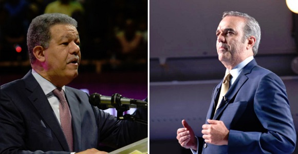 Según encuesta, Abinader supera a Leonel con un 48.7% ante un 38.4%
