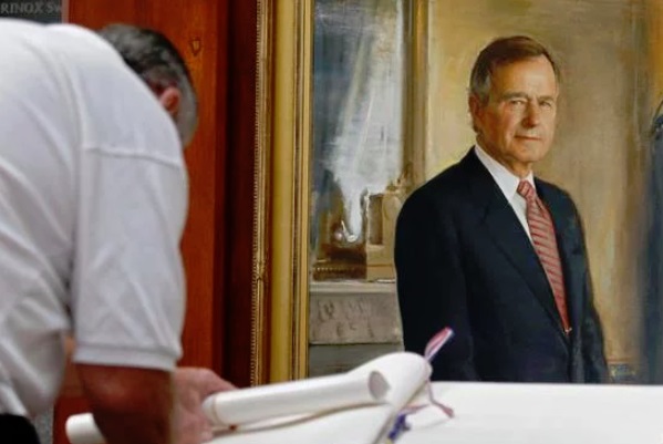 George Bush había elegido el país para disfrutar de sus vacaciones