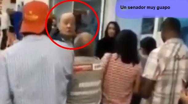 VIDEO: Senador Prin Pujals amenaza matar hombre le reclamó hacer fila en banco…