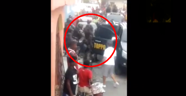 VIDEO: Intentan linchar a un haitiano acusado de violar niña de 5 años en Gualey