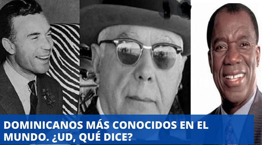 RUBIROSA, TRUJILLO Y PEÑA, los dominicanos más conocidos del mundo…