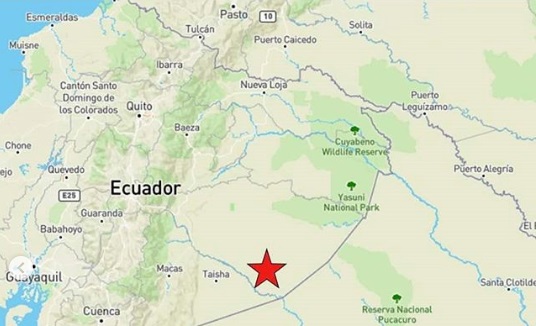 Dos terremotos de magnitudes 7,5 y 6 sacuden Ecuador…