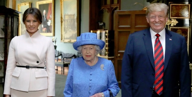Por qué Donald y Melania Trump no podrán hospedarse en el Palacio de Buckingham durante su visita al Reino Unido