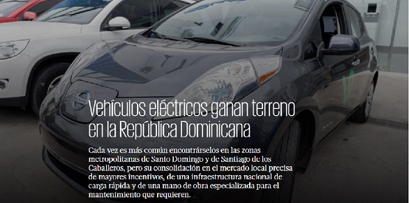 Vehículos eléctricos ganan terreno en Rep. Dominicana…