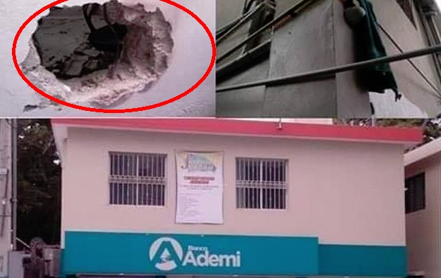 Roban sucursal de banco ADEMI en Tamboril…