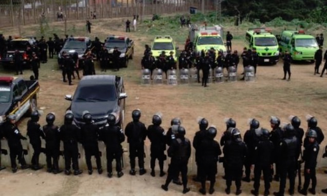 Motín en penal de Guatemala deja saldo de 7 reos muertos y 19 heridos