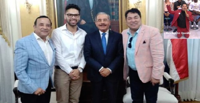 “El Pachá” visita a Danilo Medina, y le «ruega» que se reelija…