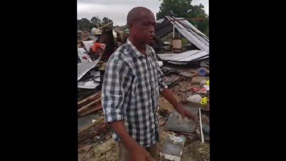 VIDEO: EN LOS ALCARRIZOS, derriban viviendas de 510 familias en horas de la madrugada…