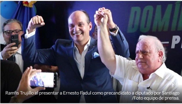 Ramfis presenta al doctor Fadul como precandidato a diputado por Santiago