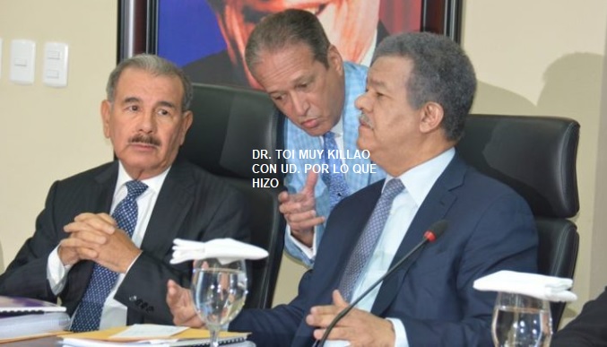 REINALDO “muy killao” con Leonel por marcha frente al Congreso…