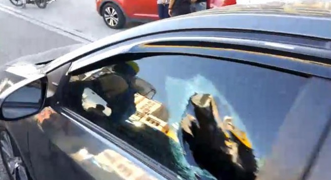 Son venezolanos los heridos de bala por motorizados en la 27 de Febrero