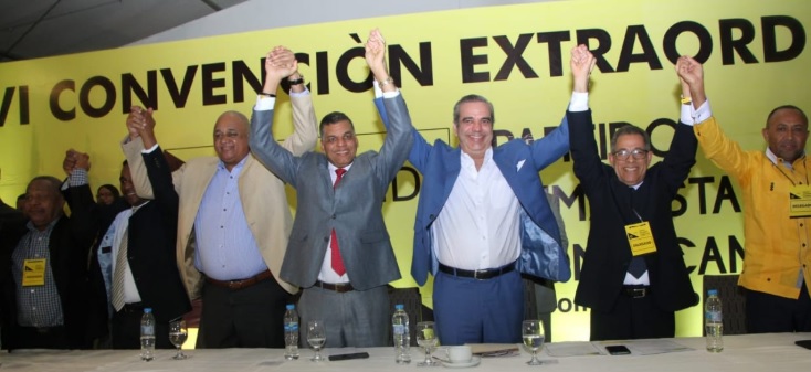 Abinader asegura duplica en simpatía a Gonzalo; fue proclamado por el PHD