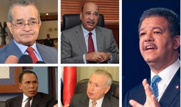 Cinco miembros del Comité Político encabezan listado de renunciantes del PLD