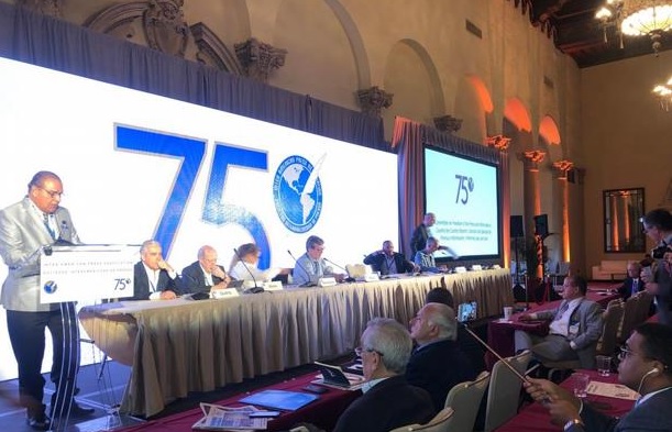 Cierre del programa de Marino Zapete es presentado en la Asamblea 75 de la SIP