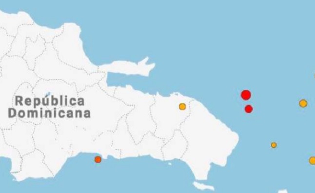 Se registra temblor de tierra de 4.6 al Este del país