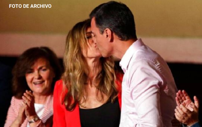 Esposa de presidente español da positivo para COVID-19