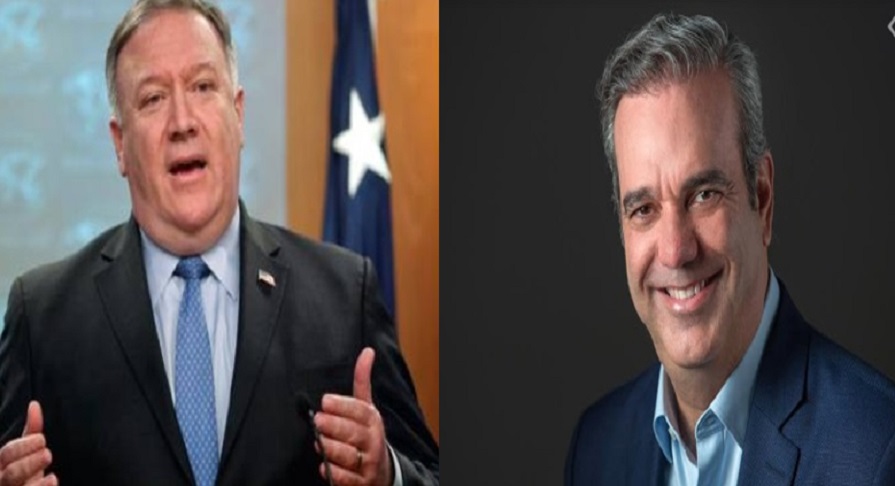 Mike Pompeo llamó al presidente electo Luis Abinader