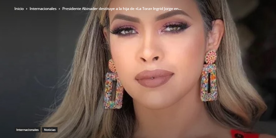ABINADER DESTITUYE hija de La Tora de los Emiratos Árabes…