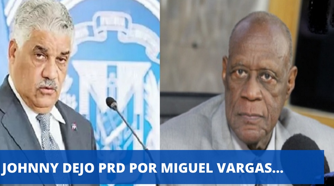 JOHHNY VENTURA DEJÓ PRD por Miguel Vargas. (AUDIOVÍDEO)