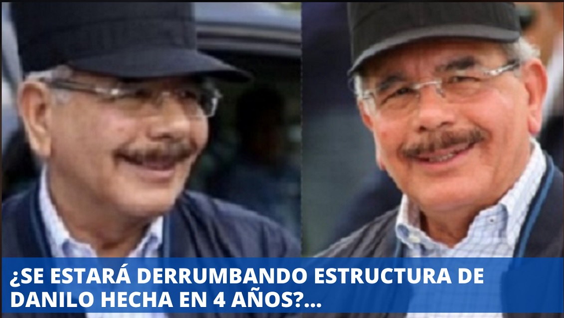 ¿SE ESTARÁ DERRUMBANDO ESTRUCTURA DE DANILO hecha en 4 años?…