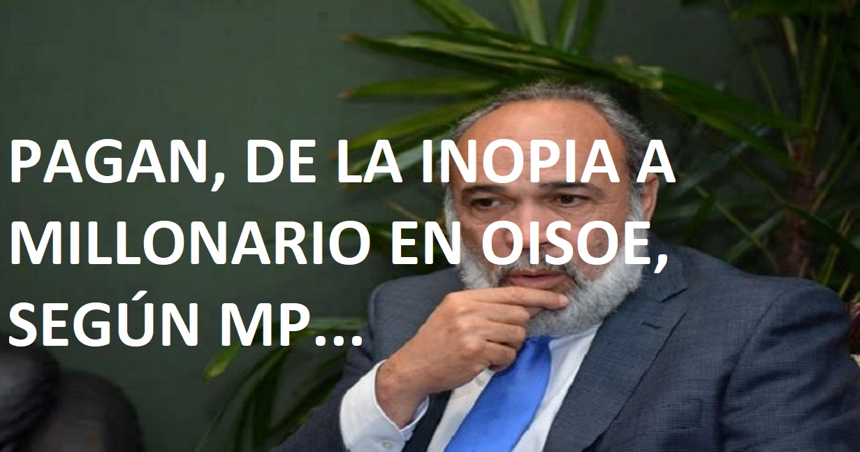 FRANCISCO PAGÁN, DE LA “INOPIA” A MILLONARIO en OISOE…