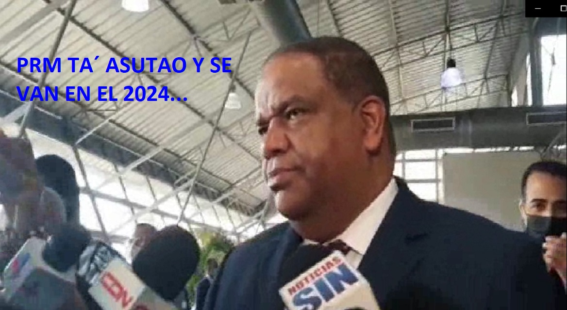“PRM TA´ ASUTAO”, SE VAN”, dice dirigente PLD…
