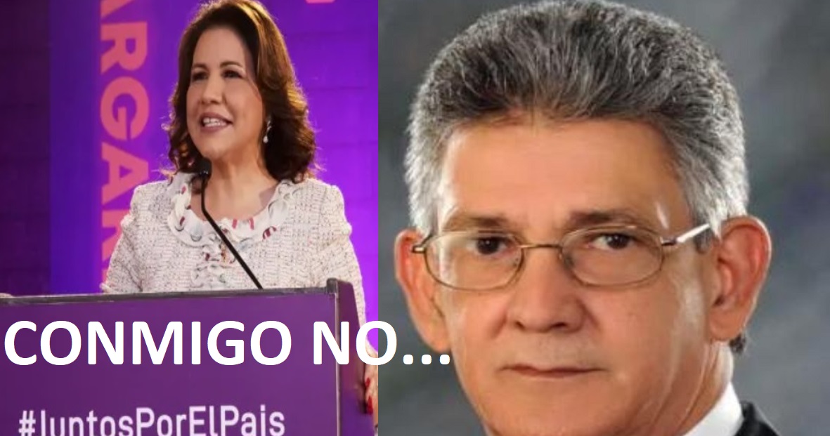 “CONMIGO NO”, dice Margarita a Director de Presupuesto…