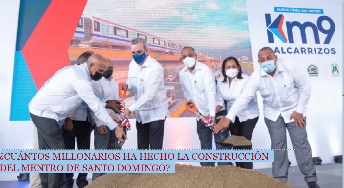 ¿CUÁNTOS RICOS HA HECHO EL METRO DE SANTO DOMINGO? Asómbrate…