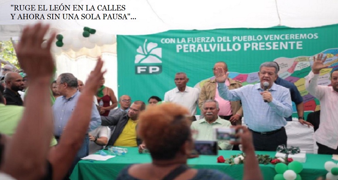 LEONEL: “El León está en la calle sin una sola pausa”….