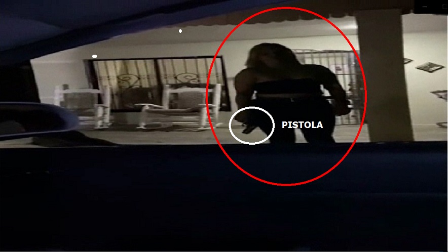 EN LA VEGA, «MUJER MARAVILLA EMPISTOLADA, amenaza chofer con darle un tiro..