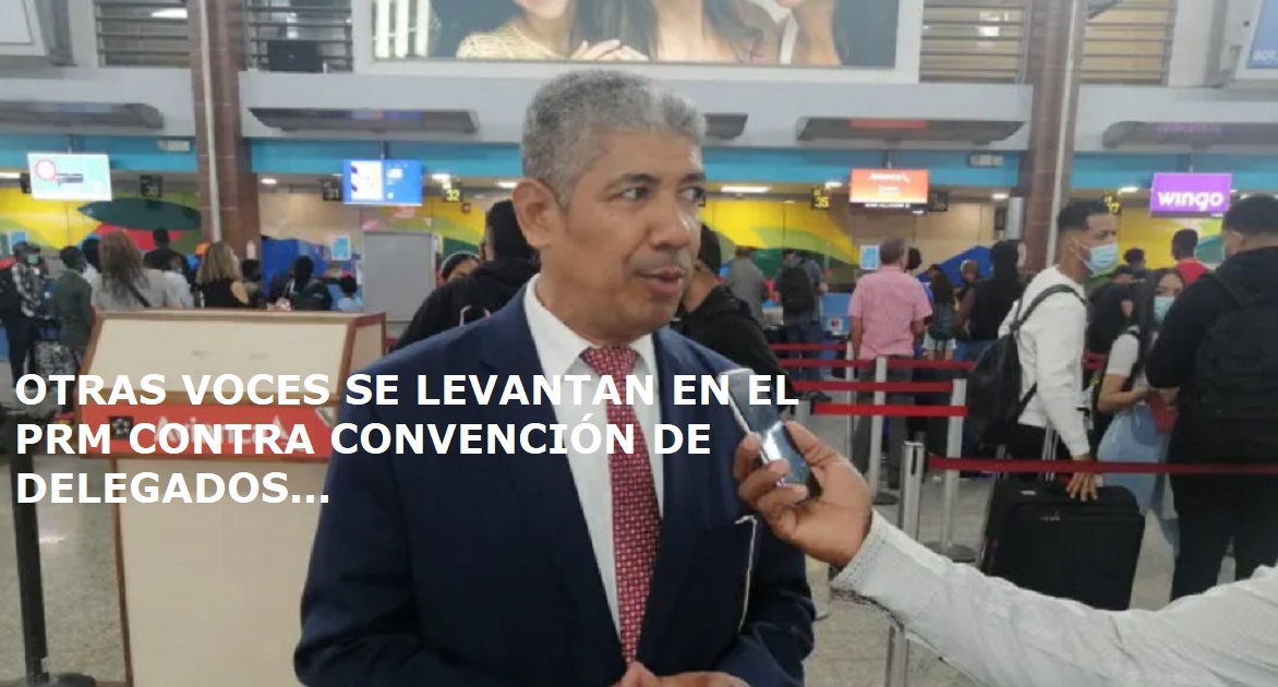 Guido no está solo en el PRM; Otras voces suenan por Convención delegados PRM..