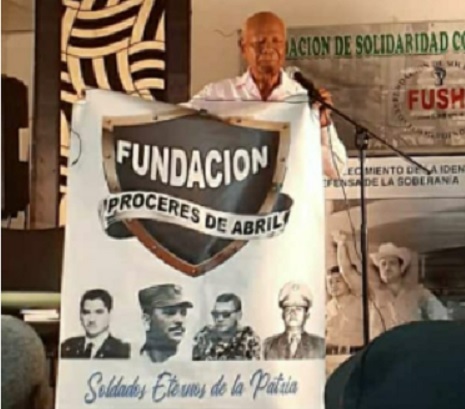 HÉROES DEL 24 DE ABRIL celebran acto recordatorio