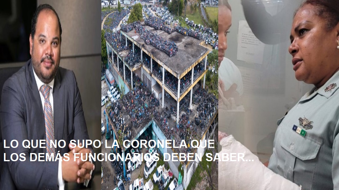 LO QUE LA CORONELA DEL CONÓDROMO NO SUPO, que todos debemos saber….