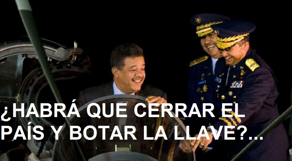 ¿HABRÁ QUE CERRAR EL PAÍS, BOTAR LA LLAVE Y QUE APAREZCA UN BARBICUE? Será….