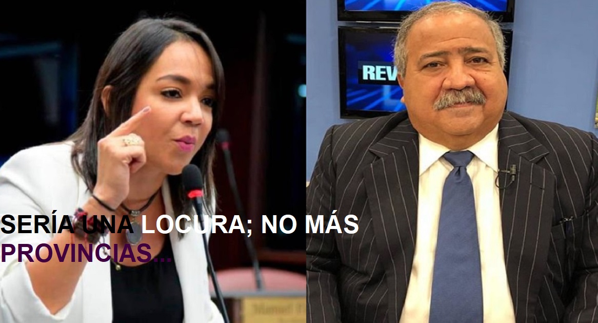 ASÍ NO,TONTY; No más provincias…