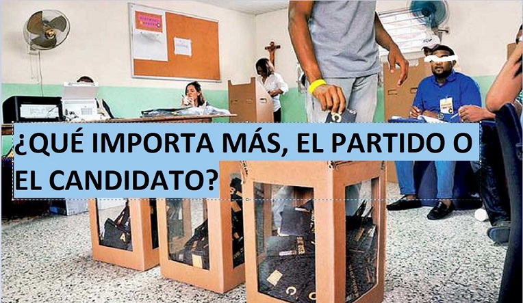 ¿QUÉ IMPORTA MÁS, el partido o el candidato?…