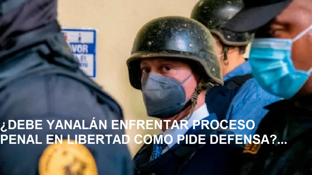 DEFENSA DE YANALÁN insiste en que debe afrontar proceso penal en libertad…