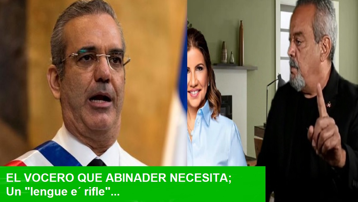 ALFONSO RODRÍGUEZ, EL VOCERO QUE ABINADER NECESITA; Un «lengue e´ «rifle»…