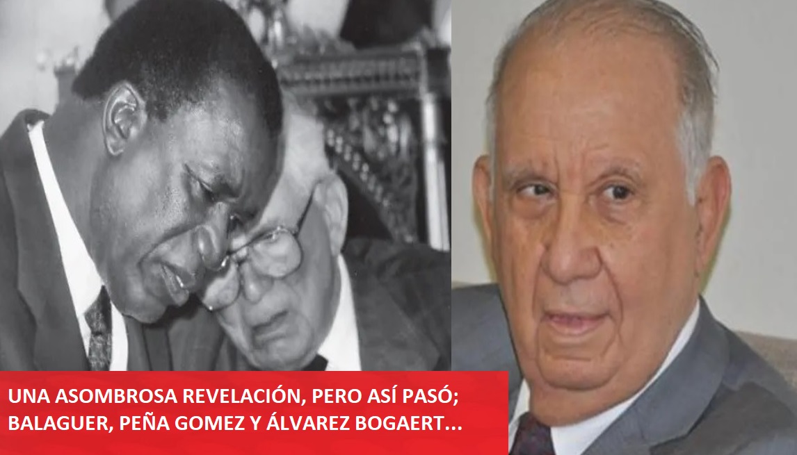 BALAGUER QUERÍA QUE PEÑA GÓMEZ FUERA presidente en 1996…