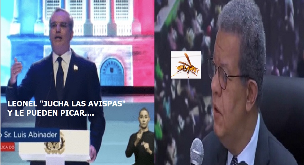 LEONEL “JUCHA LAS AVISPAS” y le pueden picar…