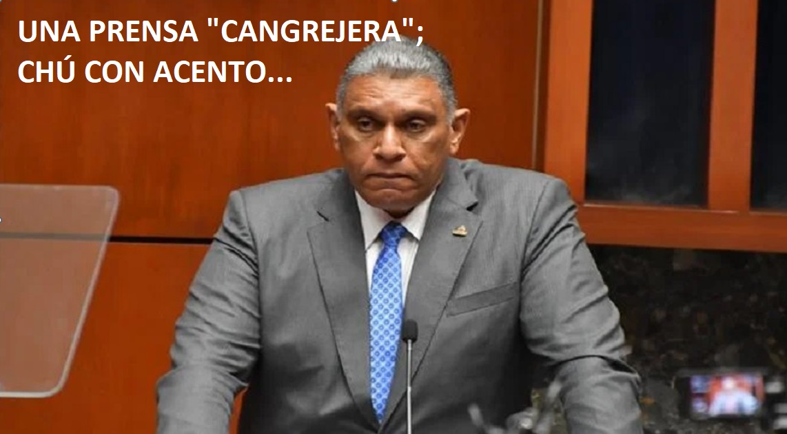 ¿UNA PRENSA CANGREJERA?; Chú Vásquez con acento…