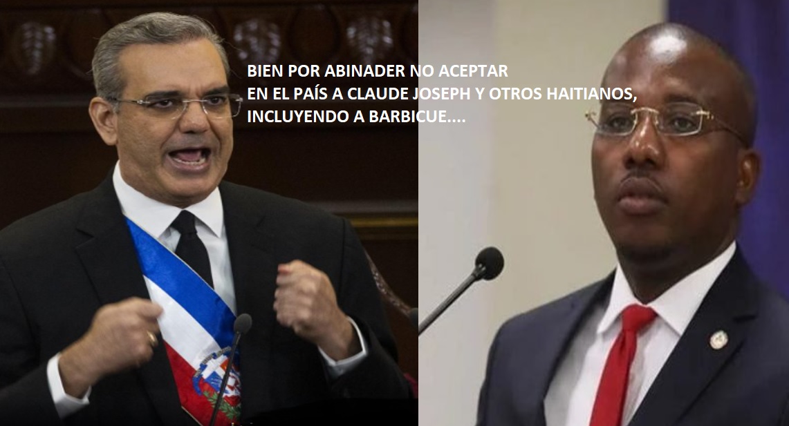 BIEN POR ABINADER DECLARAR NO GRATO A ESTE TIPO; Ya basta…